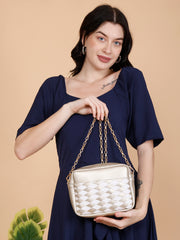 Sofia Handbag - Light Gold