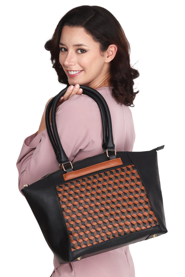 Olivia Tote Handbag - Black