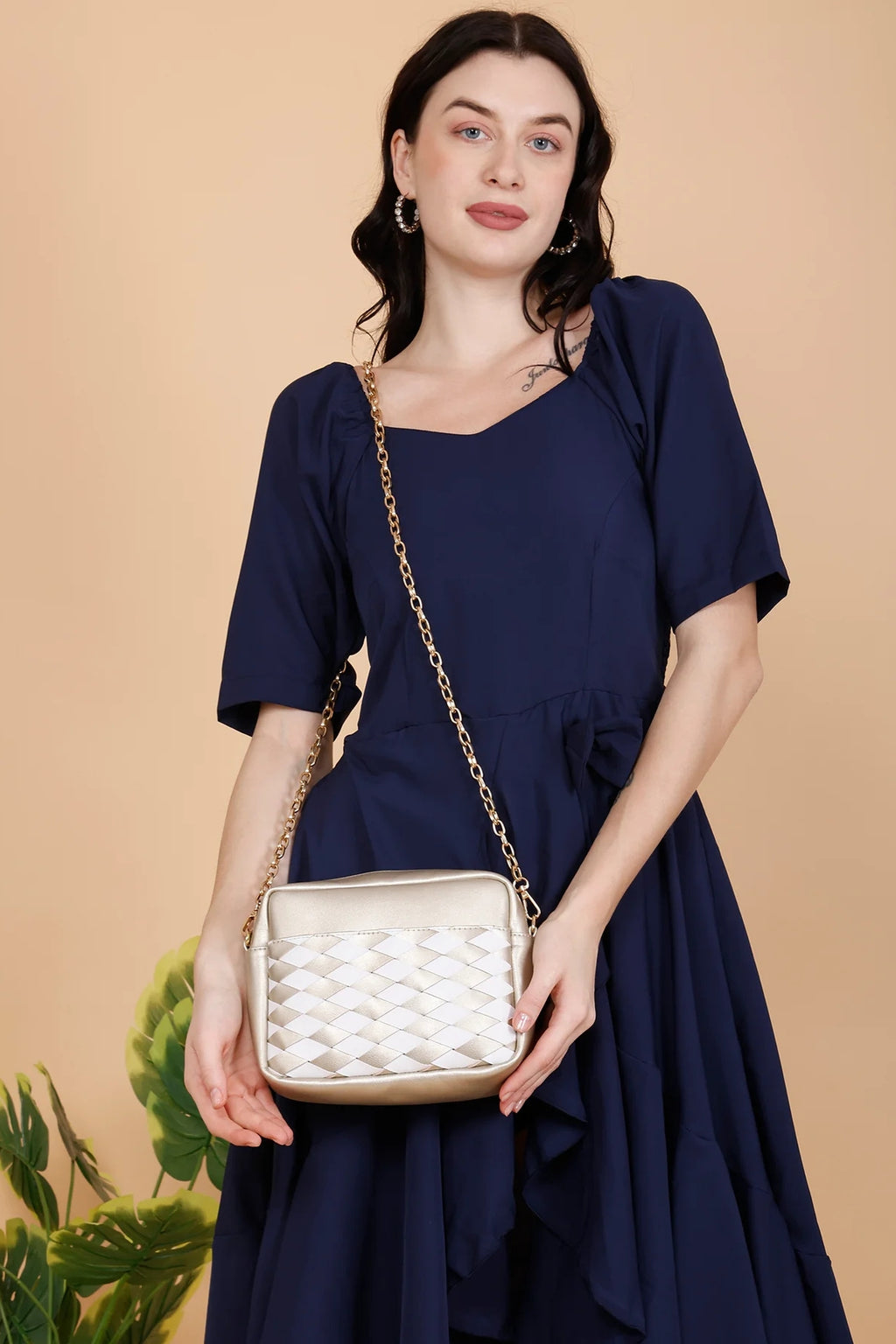 Sofia Handbag - Light Gold
