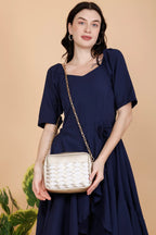 Sofia Handbag - Light Gold
