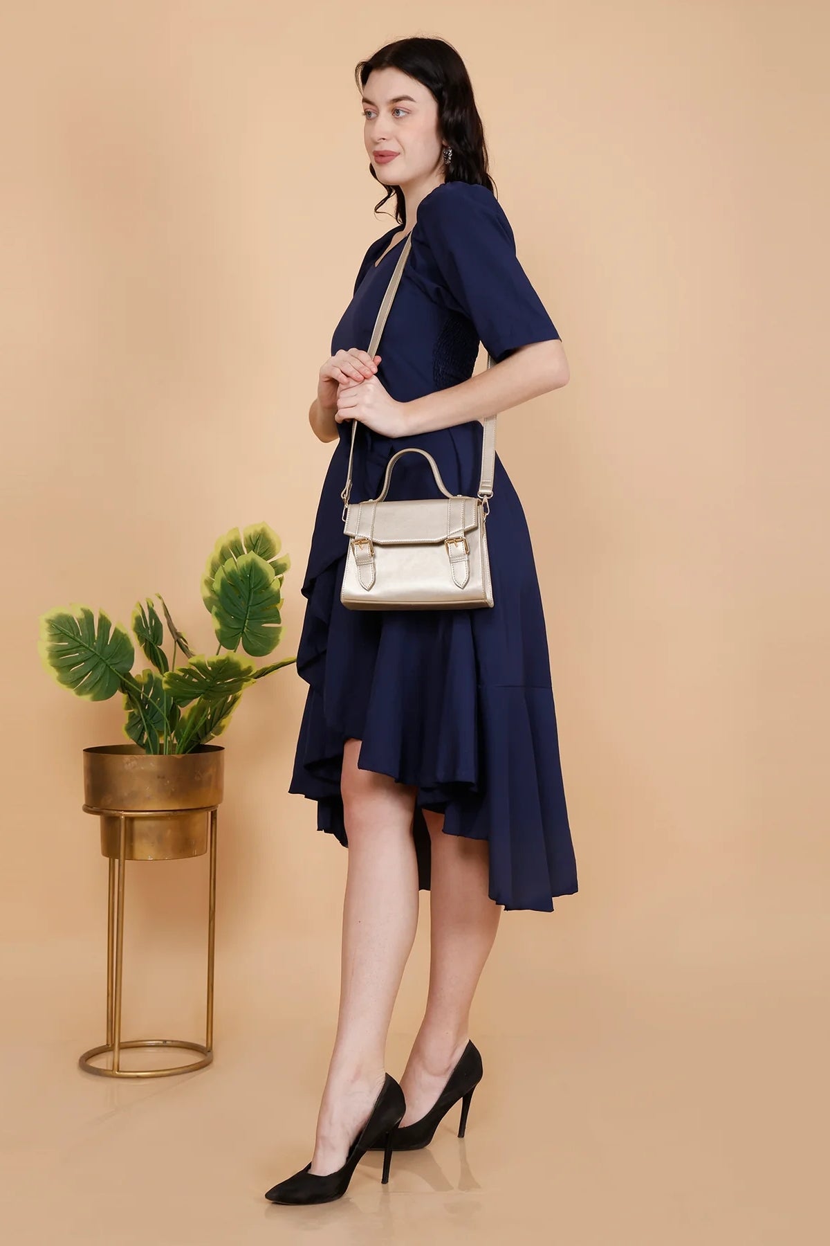Light Gold Handbag - Emma