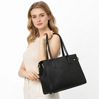 Aurélia Structured Black Tote bag