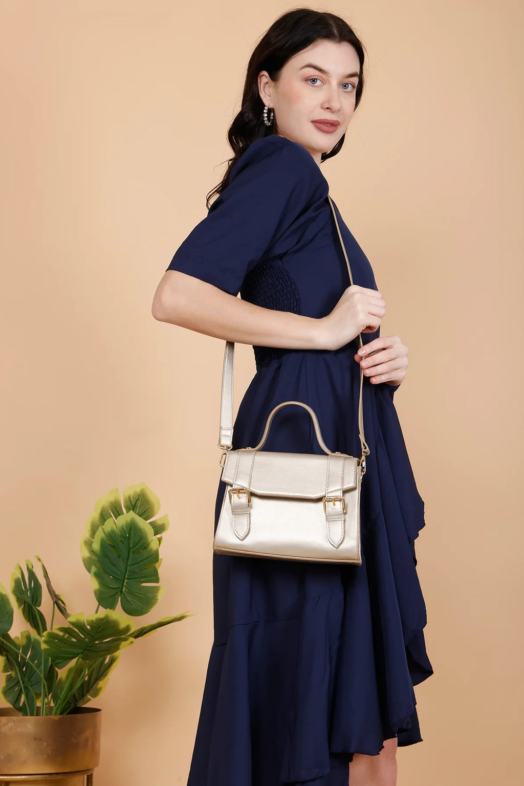 Light Gold Handbag - Emma