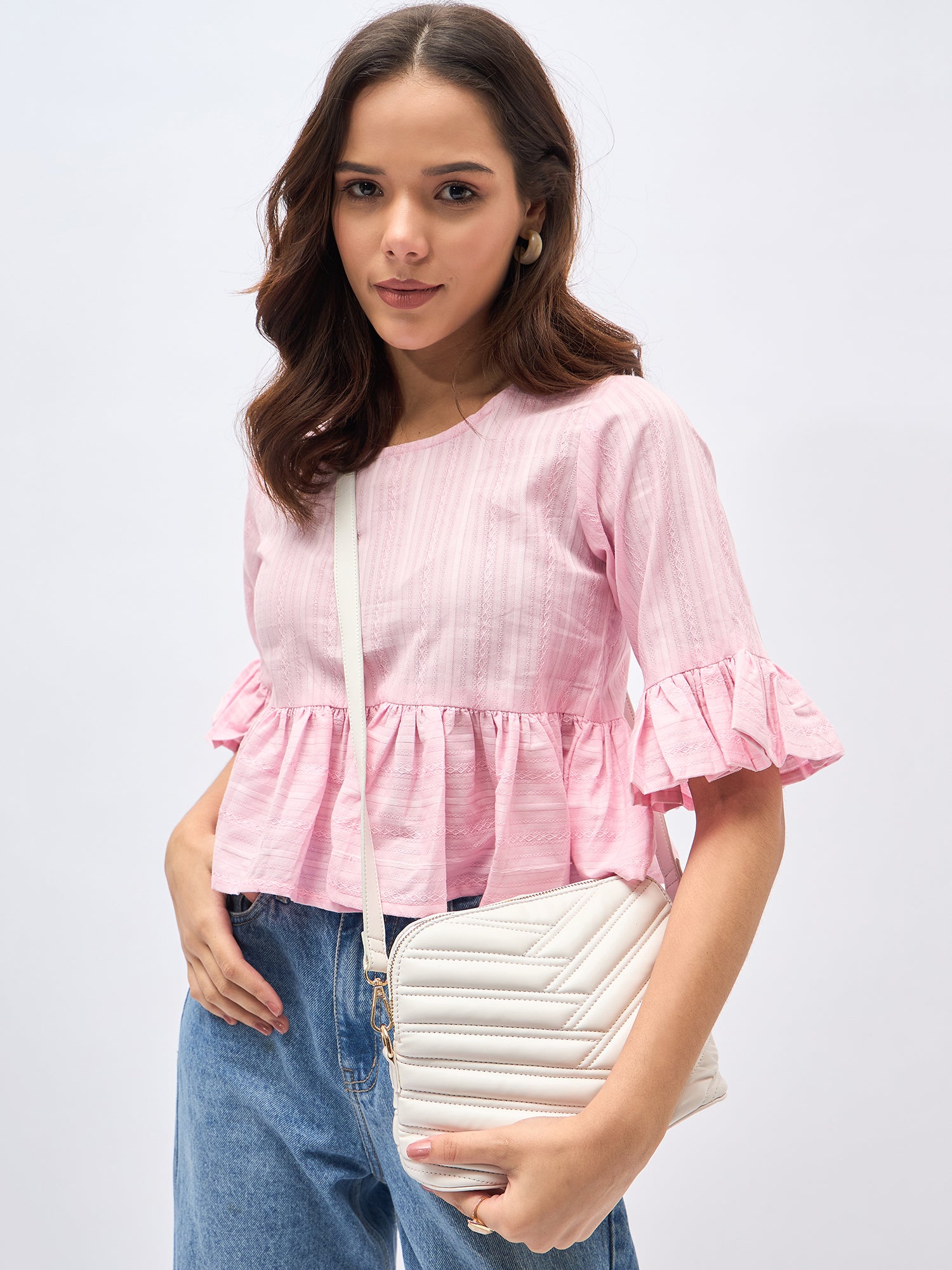 White Sling Bag - TØ1 Edit