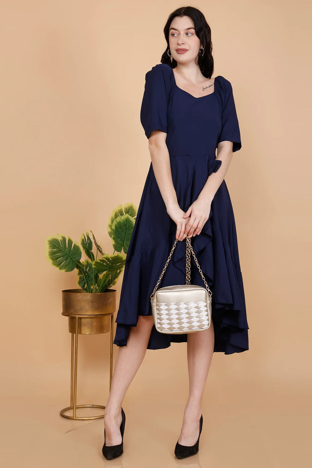 Sofia Handbag - Light Gold