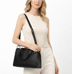 Aurélia Structured Black Tote bag