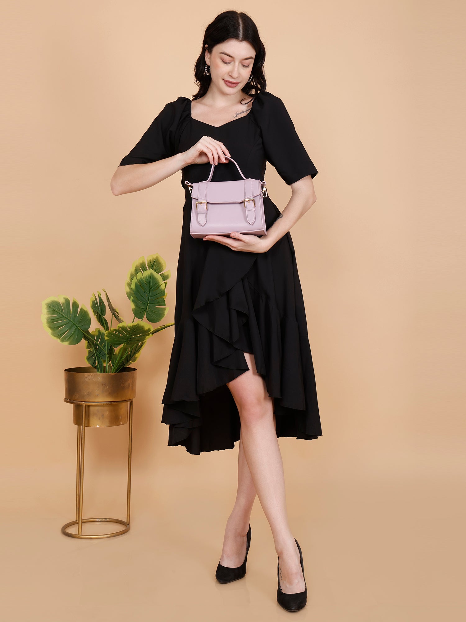 Purple Handbag - Emma