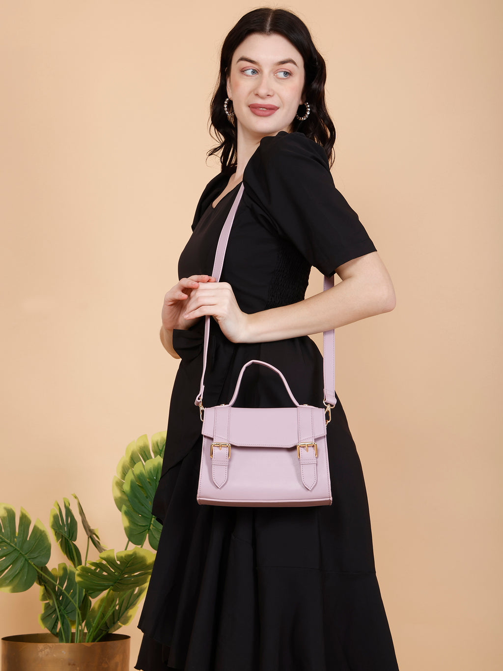 Purple sling bag for women online India