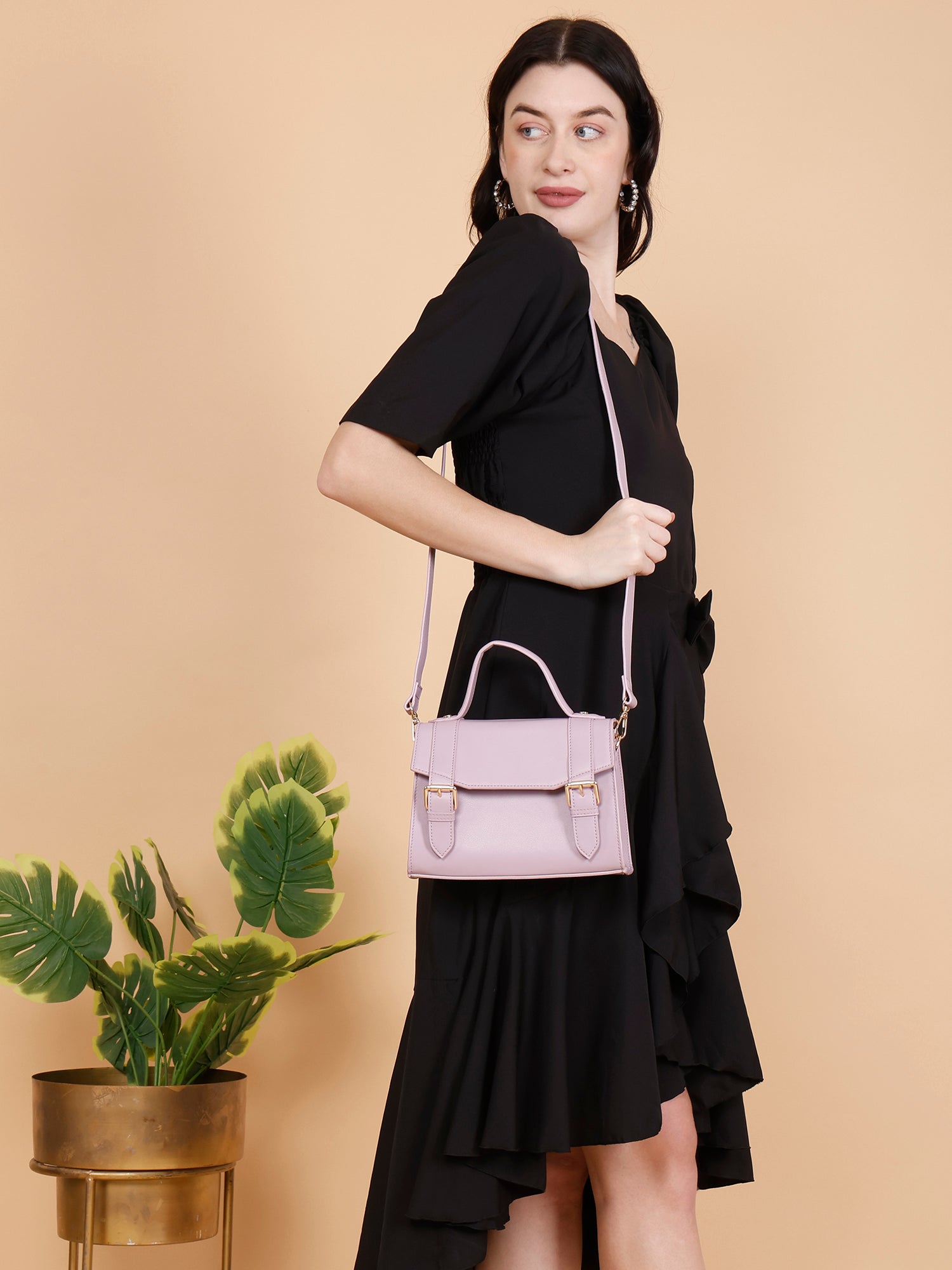 Purple Handbag - Emma