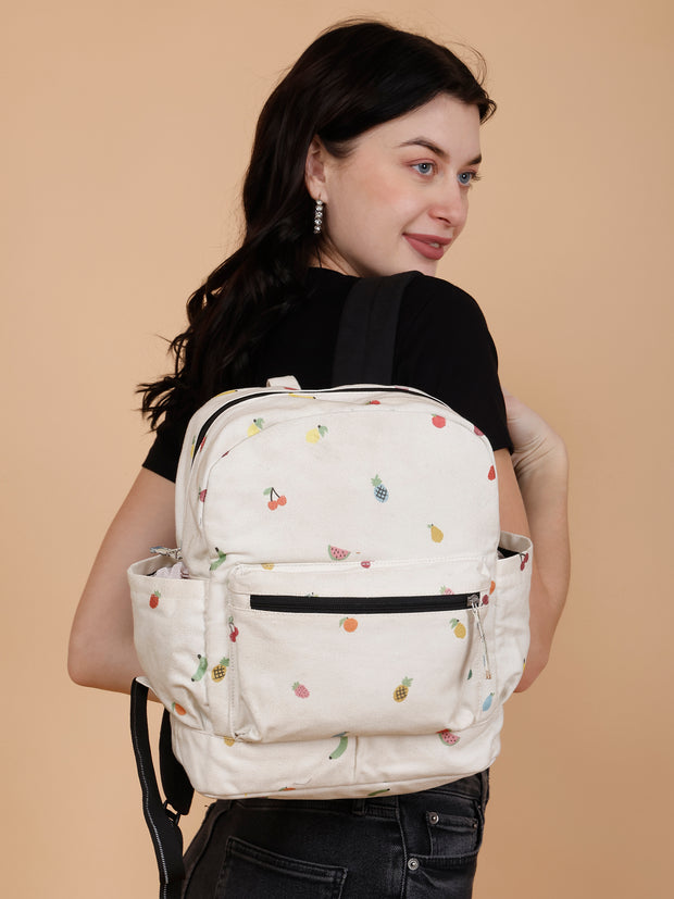 Cristina Backpack - Fruity Print