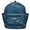 Race Car Print Backpack - Cristina