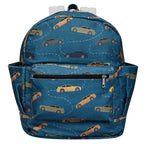 Race Car Print Backpack - Cristina