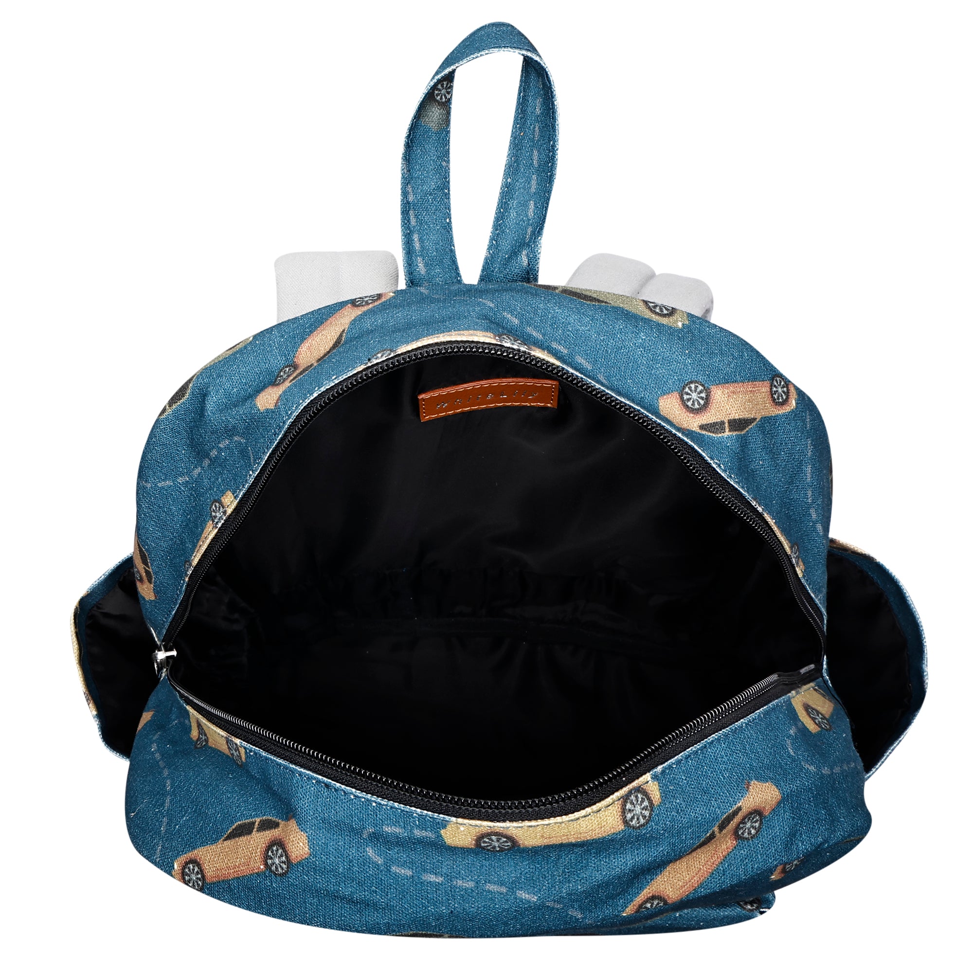Race Car Print Backpack - Cristina