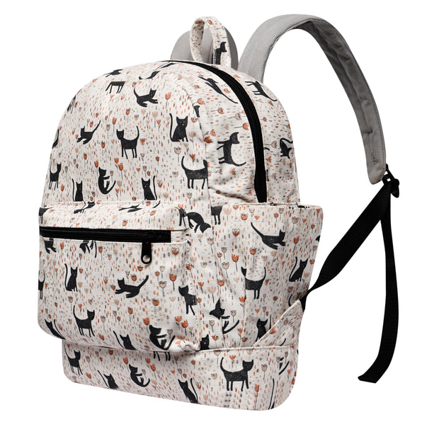 Cristina Backpack - Cats Print