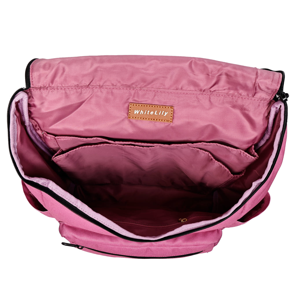 Fuchsia Pink Backpack - Serena