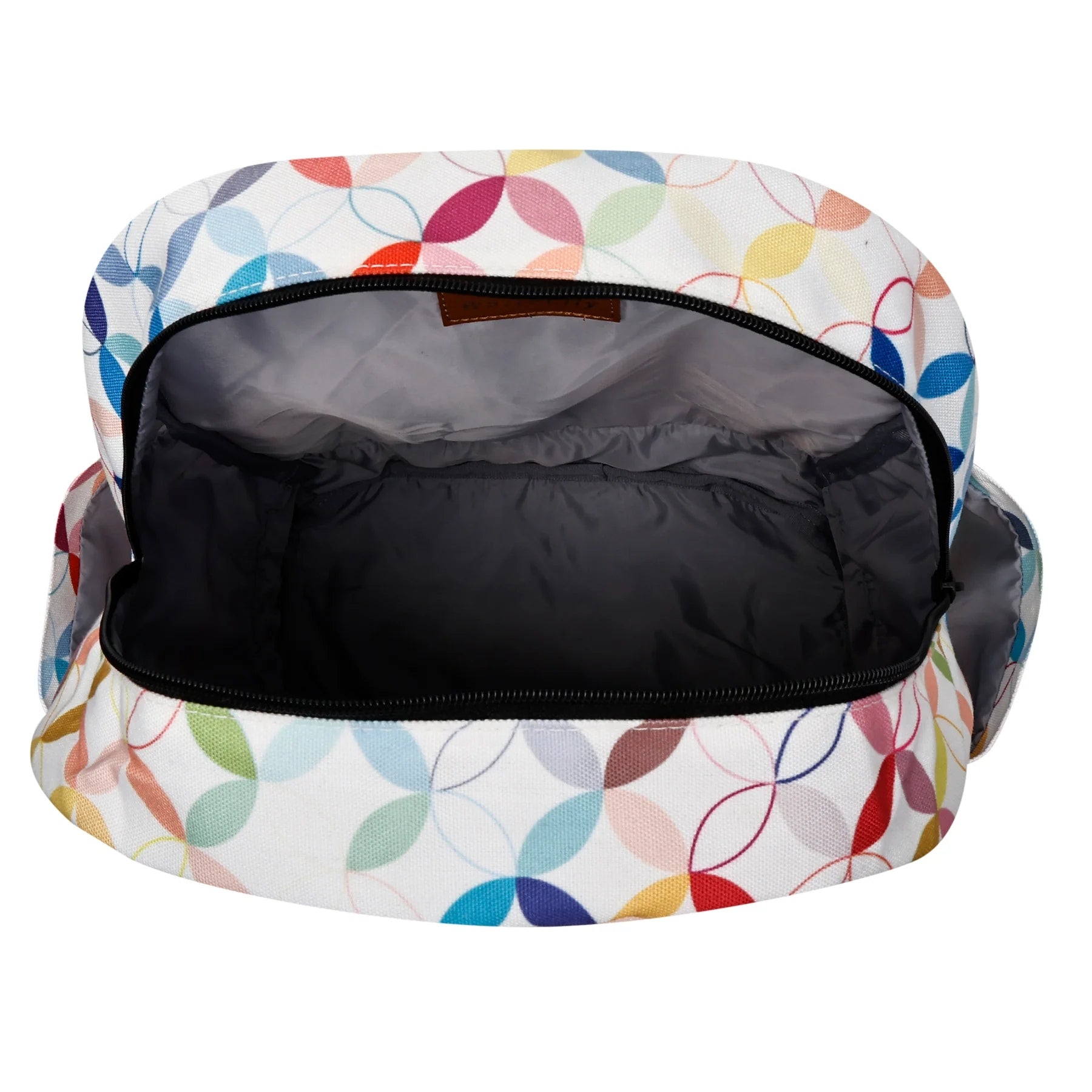 Cristina Backpack - Coloured Circles Print