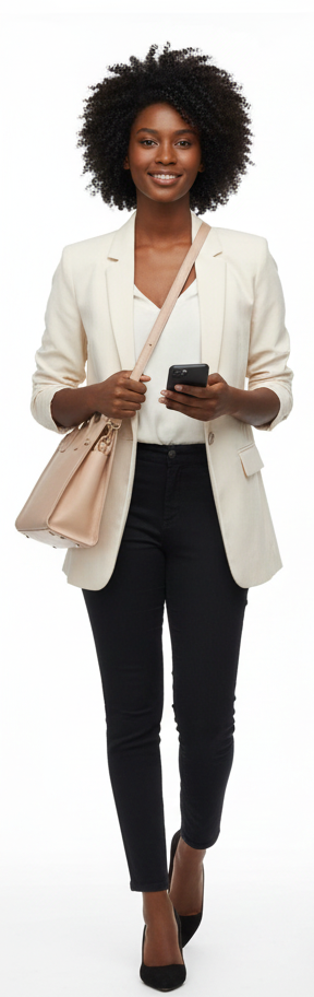 Aurélia Structured Pink Tote bag