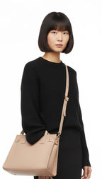 Aurélia Structured Pink Tote bag