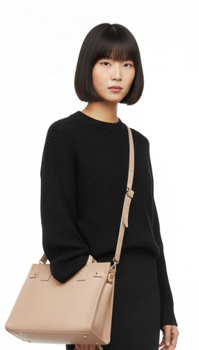 Aurélia Structured Pink Tote bag