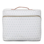 Large Cosmetic Organiser - Light Green Asterisk