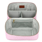 Light Pink Medium Cosmetic Organiser - Asterisk