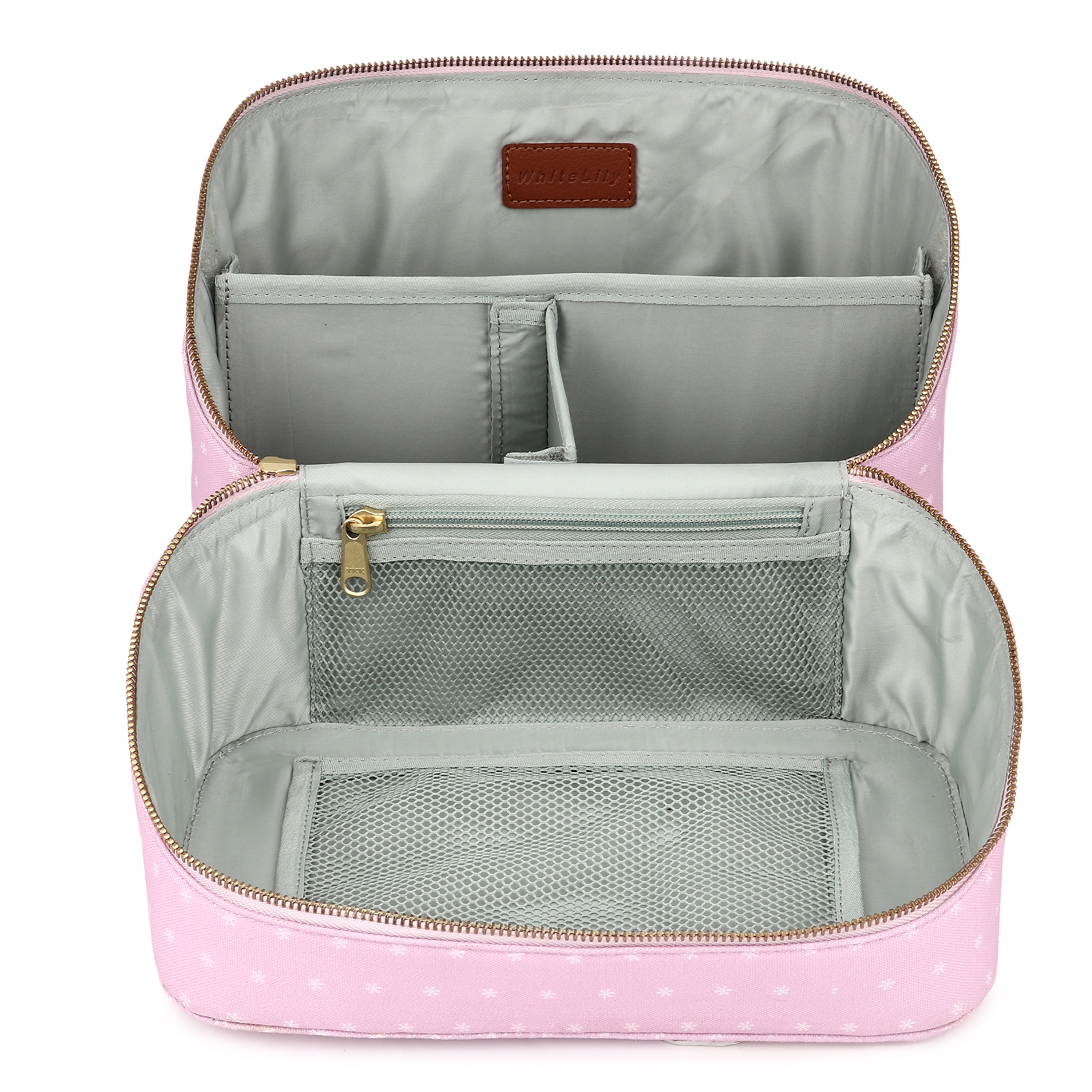 Medium Organiser - Light Pink Asterisk