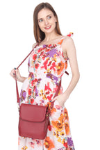 Valentina Messenger Bag - Red