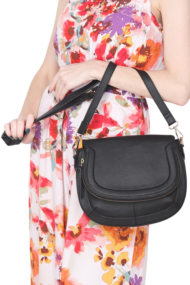 Stella Crossbody Bag - Black