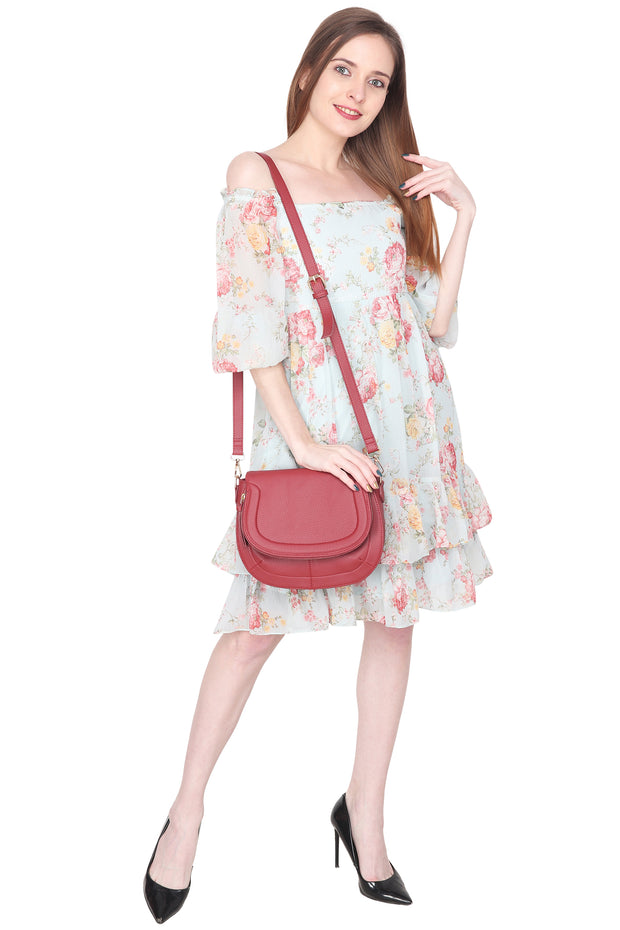 Stella Crossbody Bag - Red