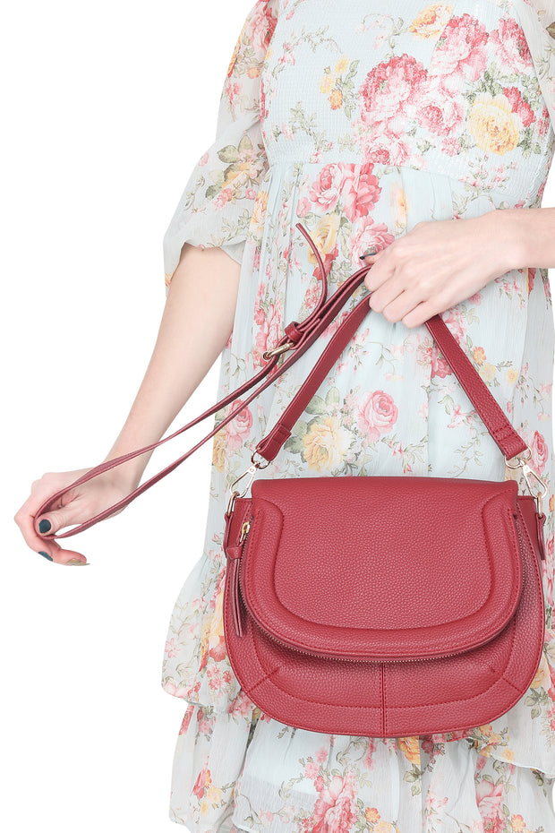 Stella Crossbody Bag - Red