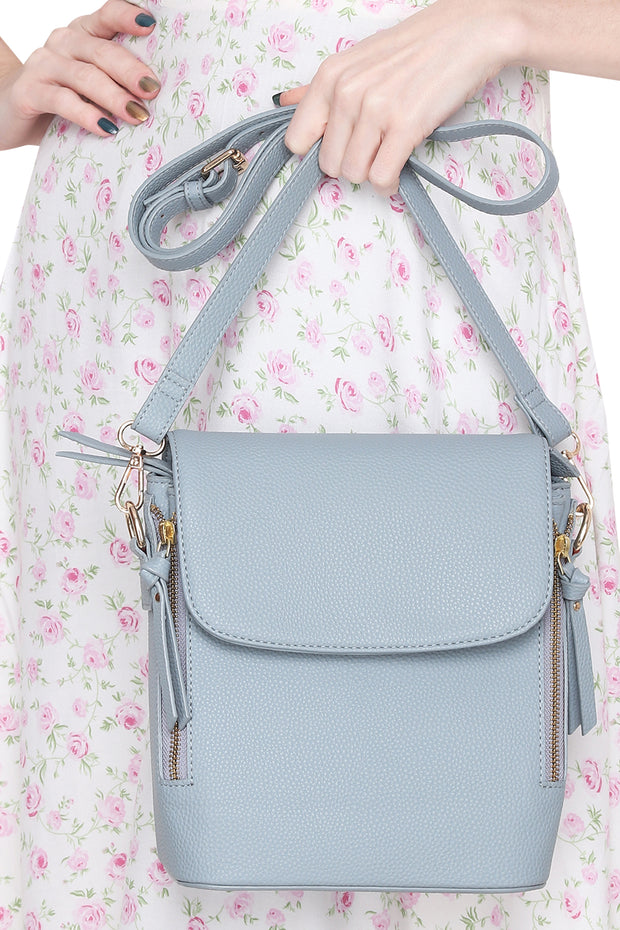 Valentina Messenger Bag - Blue