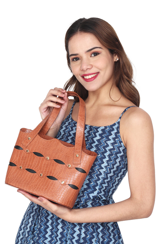 Claire Handbag - Tan