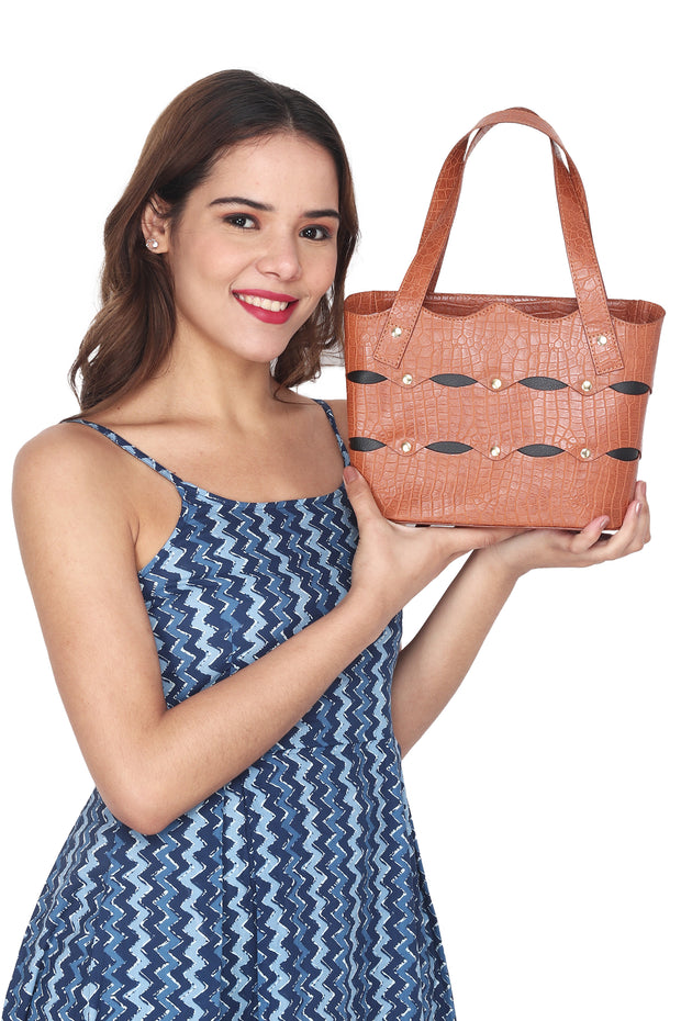 Claire Handbag - Tan