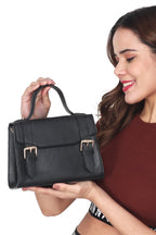 Detachable Strap - Brown & Ivory
