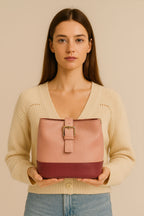 Pink Bucket Bag