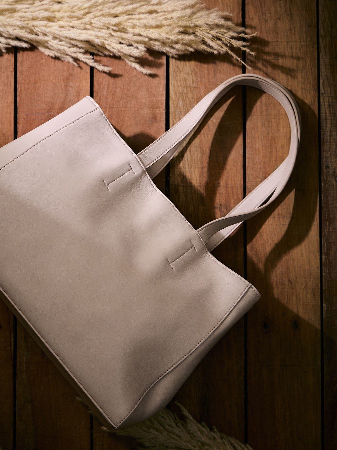 Classic Pink Vegan Leather Handbag